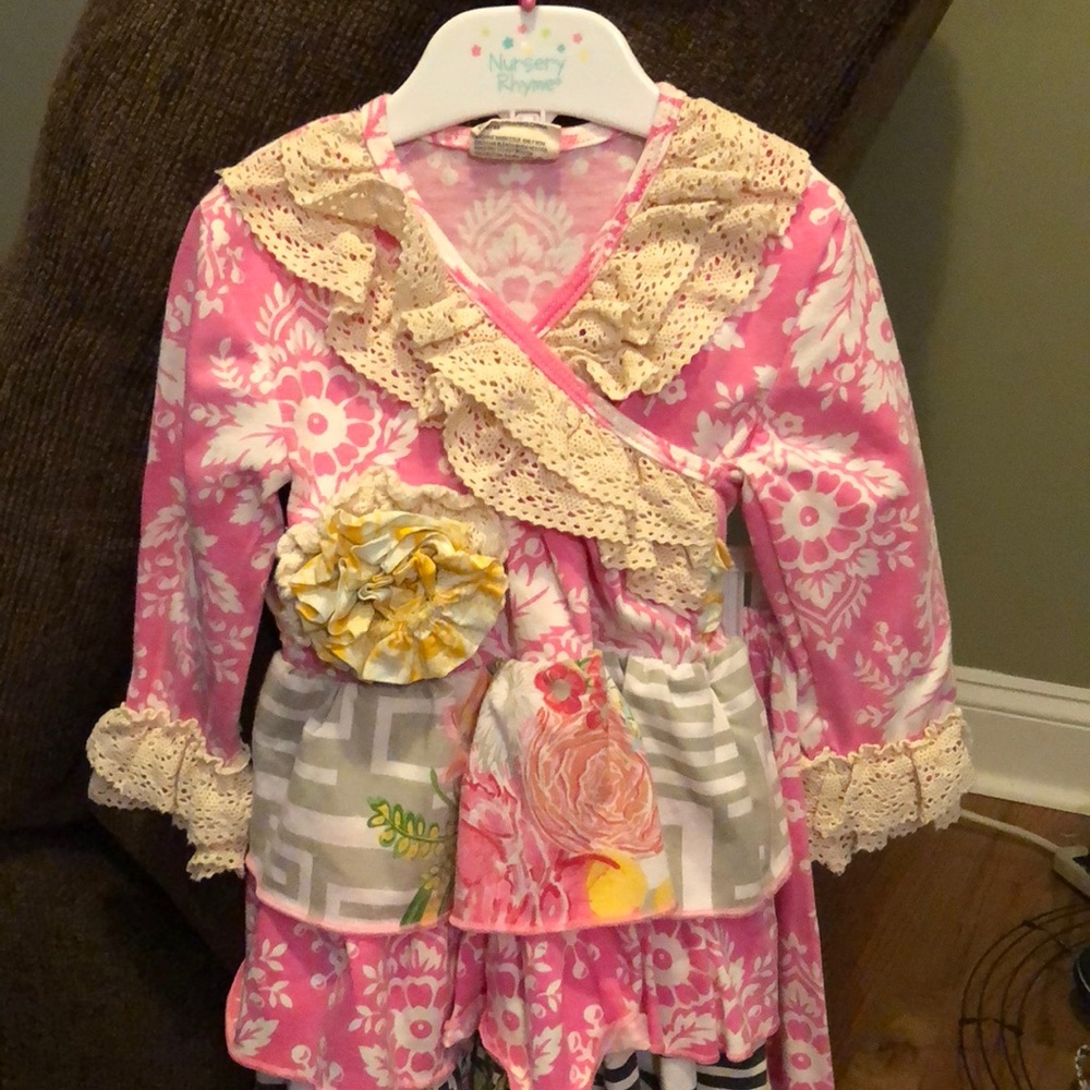 Boutique Tutu and Lulu outfit size 2T-3T